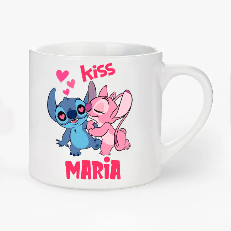 Cana pentru copii personalizata cu nume - Lilo si Stitch