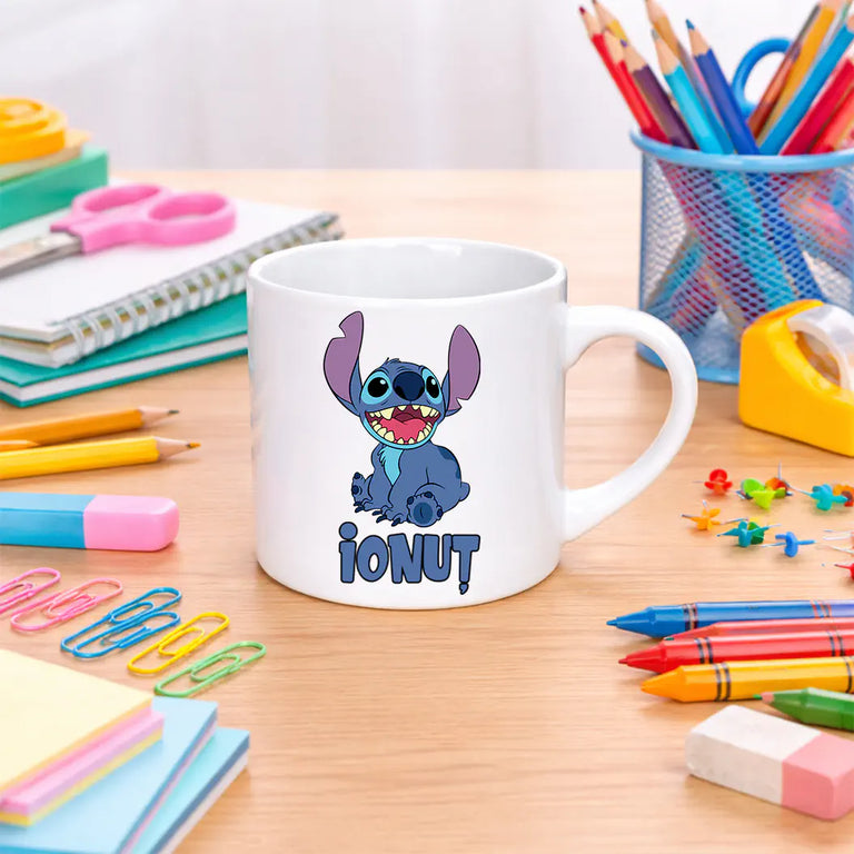 Cana pentru copii personalizata cu nume - Lilo si Stitch