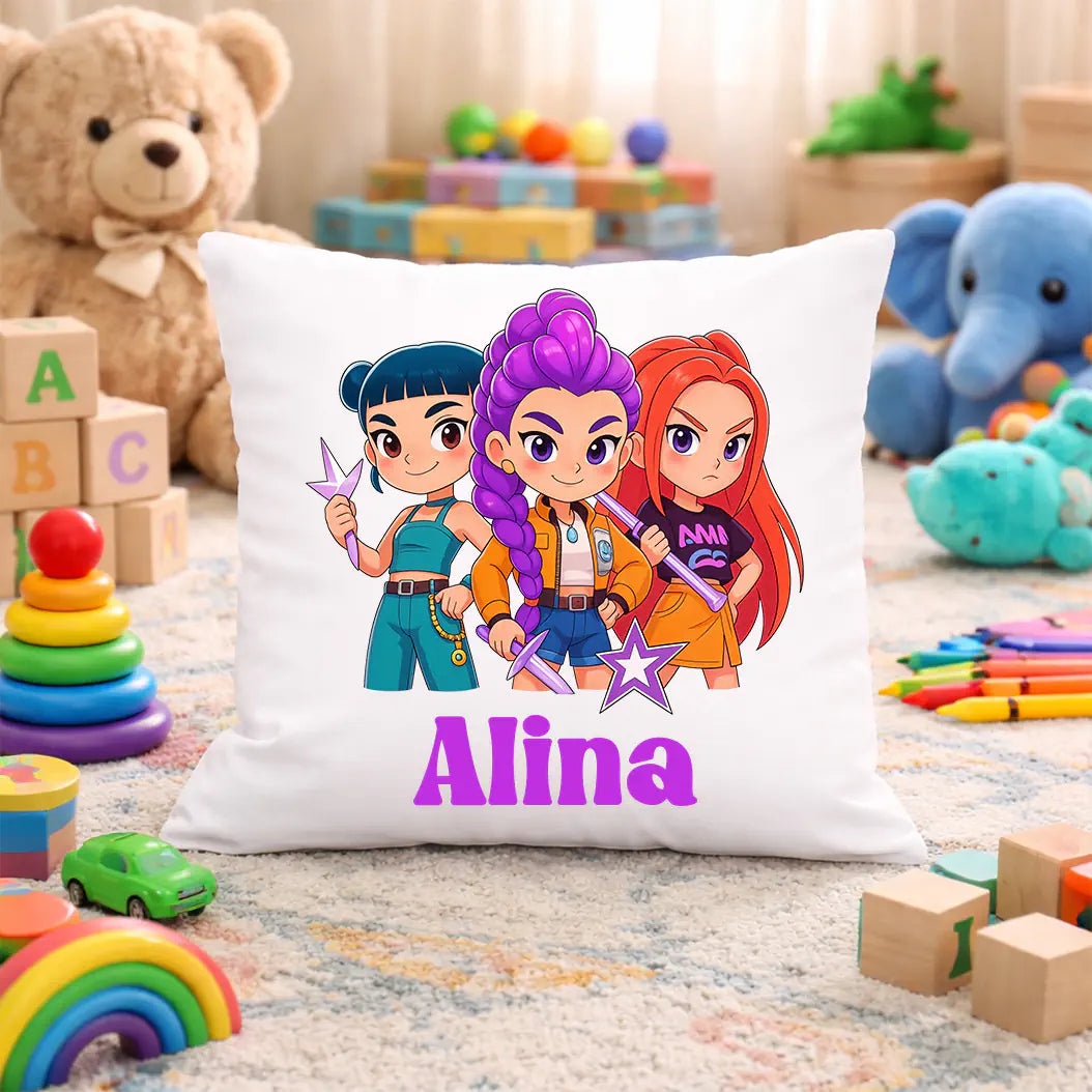 Perna pentru copii personalizata K-Pop Demon Hunters