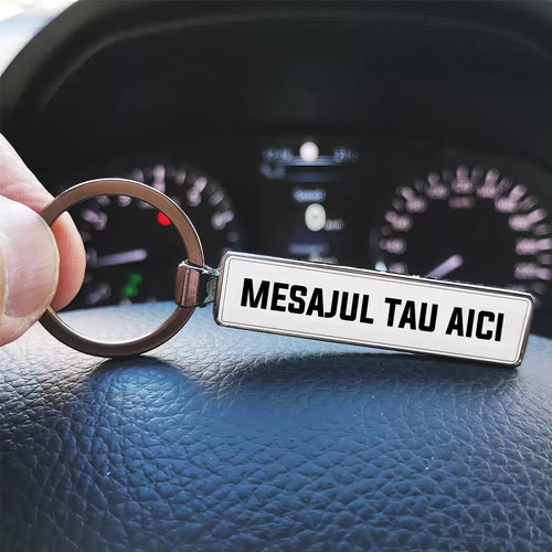 Breloc auto personalizat