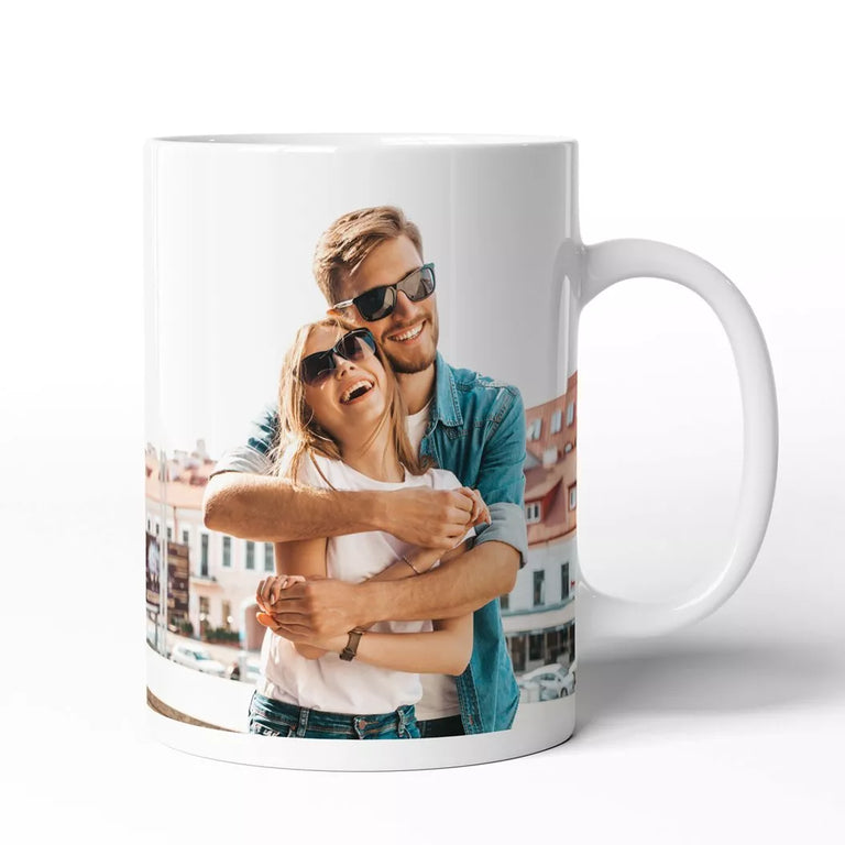 Cana personalizata cu 2 poze