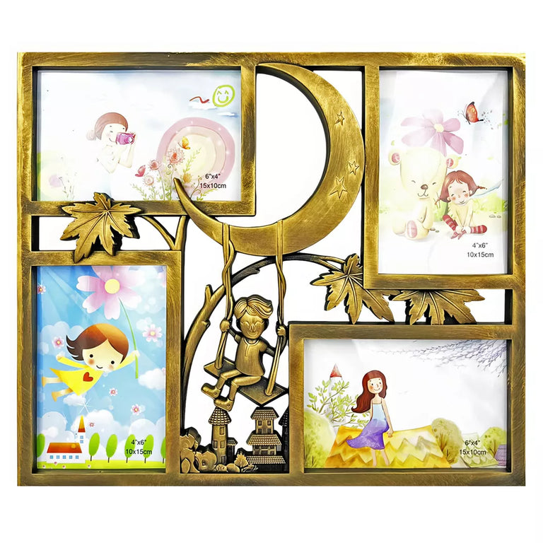 Rama foto personalizata cu 4 poze - Luna