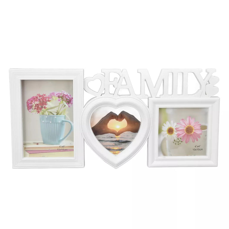 Rama foto personalizata cu 3 poze - Family