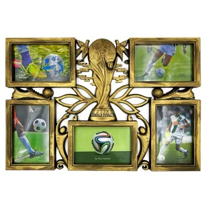 Rama foto personalizata cu 5 poze - Cupa Fotbal