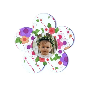 Magnet personalizat cu poza - Floari colorate
