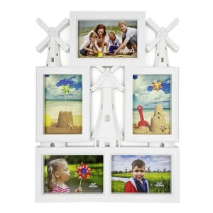 Rama foto personalizata cu 5 poze - Mori de vant