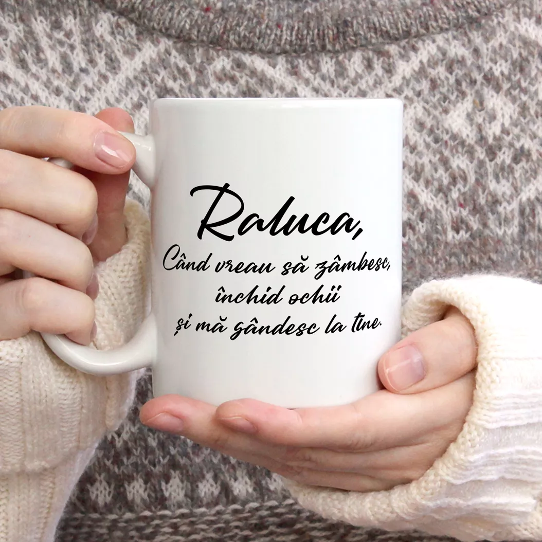 Cana personalizata cu o poza si mesaj - imagine 5