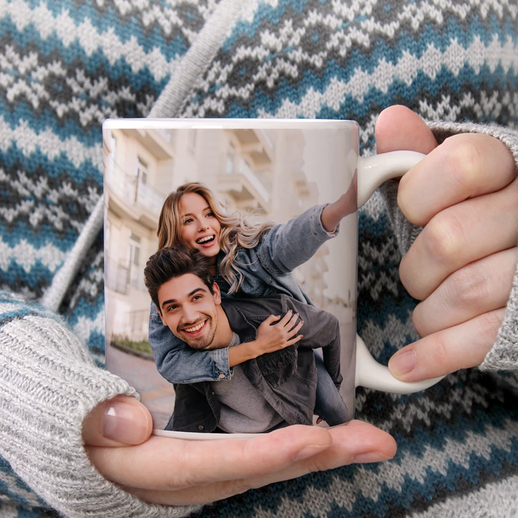 Cana personalizata cu o poza si mesaj - imagine 4