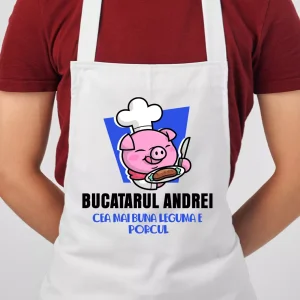Sort personalizat cu nume - Cea mai buna leguma e porcul
