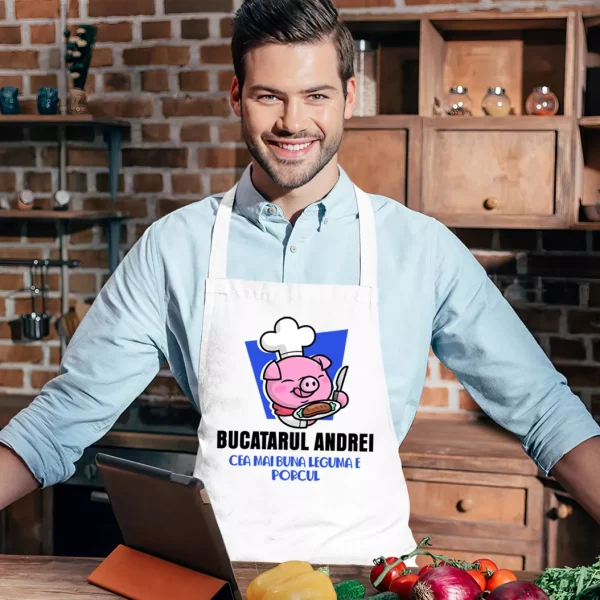 Sort personalizat cu nume - Cea mai buna leguma e porcul - imagine 2
