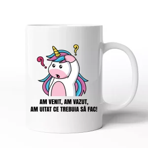 Cana personalizata - Am venit, am vazut, am uitat ce trebuia sa fac