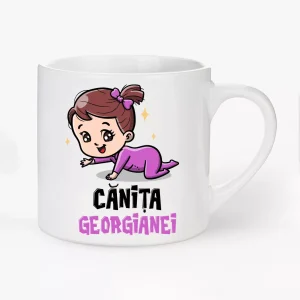 Cana pentru copii personalizata cu nume - Canita lui