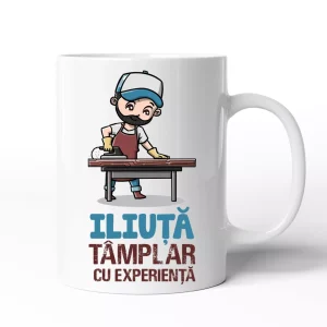 Cana personalizata cu nume - Tamplar cu experienta