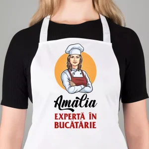 Sort personalizat cu nume - Experta in bucatarie