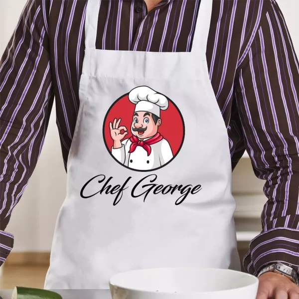 Sort personalizat cu nume - Chef - imagine 3