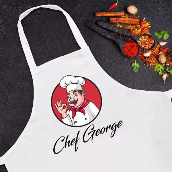 Sort personalizat cu nume - Chef - imagine 2