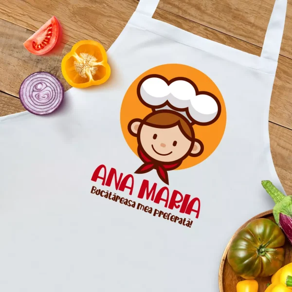 Sort personalizat cu nume - Bucatareasa mea preferata - imagine 2