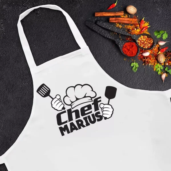 Sort personalizat cu nume - Chef - imagine 2