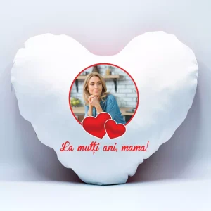 Perna in forma de inima personalizata - La multi ani mama