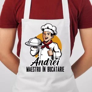 Sort personalizat cu nume - Maestru in bucatarie