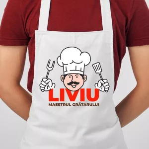 Sort personalizat cu nume - Maestrul Gratarului