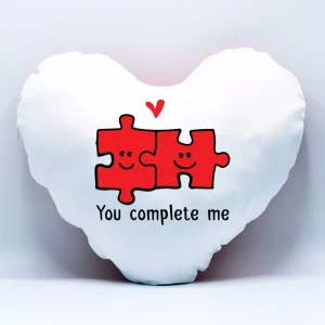 Perna in forma de inima personalizata - You complete me