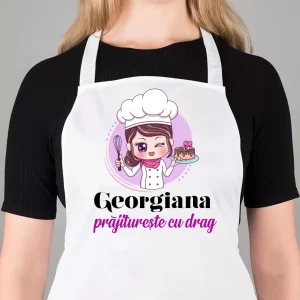 Sort personalizat cu nume - Prajitureste cu drag