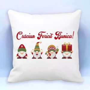 Perna personalizata - Craciun Fericit Bunica
