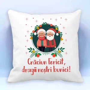 Perna personalizata - Craciun Fericit dragi nostri bunici