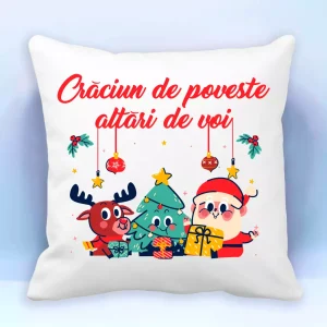 Perna personalizata - Craciun de poveste alaturi de voi