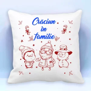 Perna personalizata - Craciun in familie