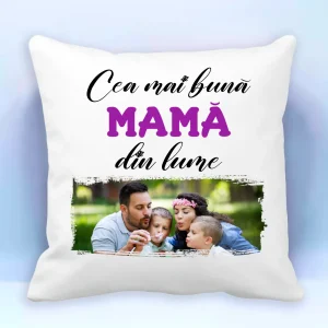 Perna personalizata - Cu poza cea mai buna mama din lume
