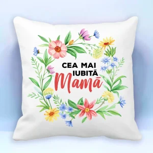 Perna personalizata - Cea mai iubita mama