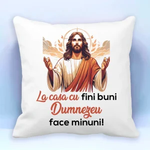 Perna personalizata - La casa cu fini buni Dumnezeu face minuni