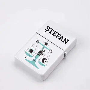 Bricheta personalizata cu nume - Zodia Balanta