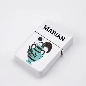 Bricheta personalizata cu nume - Zodia Varsator