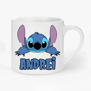 Cana pentru copii personalizata cu nume - Lilo si Stitch