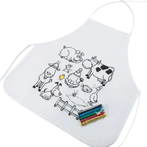 Sort de colorat pentru copii cu creioane cadou